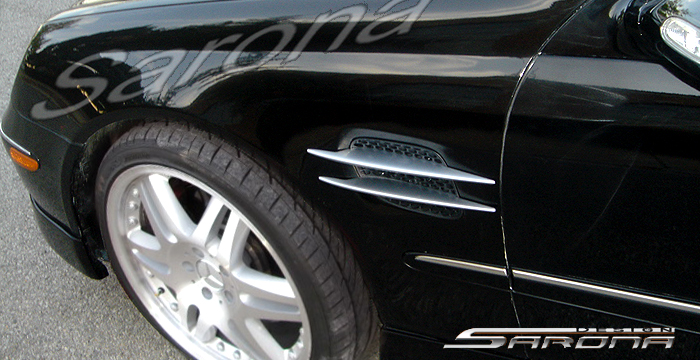 Custom Mercedes CLK  Coupe Fenders (2003 - 2008) - $550.00 (Manufacturer Sarona, Part #MB-002-FD)